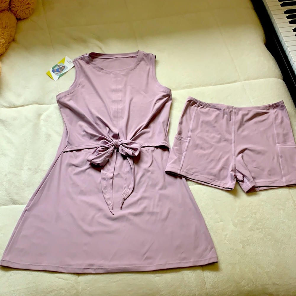 NWT Halara Athletic Dress and Shorts (runs small)